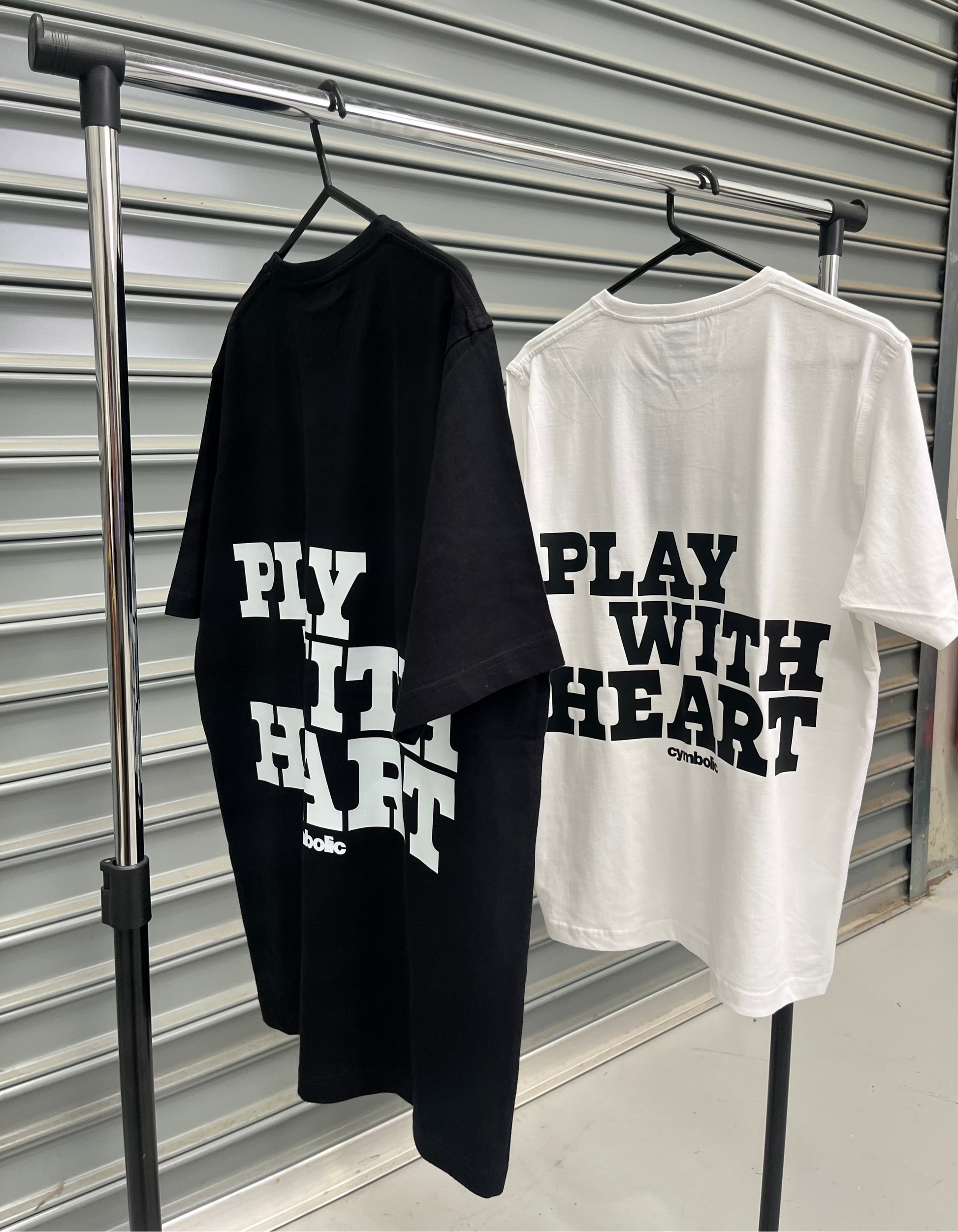 Red Cymbals T-Shirt Cymbolic - Play with Heart T-shirt Cymbolic - Play with Heart T-shirt